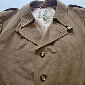 Vintage Stratojac Coat  Men Size 52‎ Strato Suede Water Repellent Brown Jacket